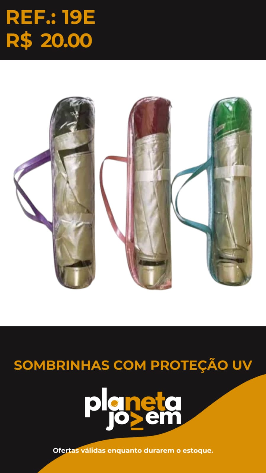 Sombrinhas Com ProteçâO Uv